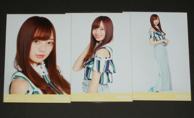 乃木坂46 梅澤美波 生写真3枚コンプ つけ襟 < タレントグッズ 乃木坂46 梅澤美波 生写真3枚コンプ つけ襟 < タレントグッズの
