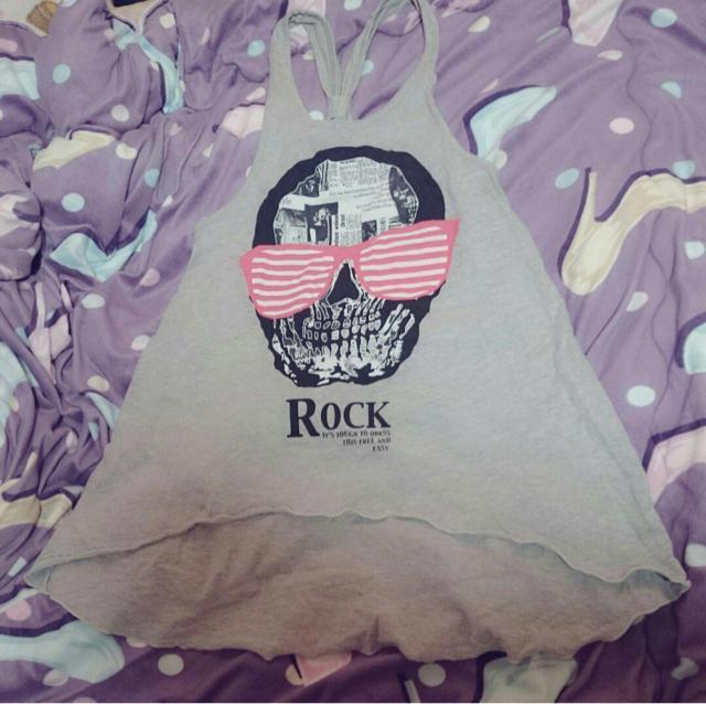 美品 GLAD NEWS グラサンスカルタンクトップ < ブランド  美品 GLAD NEWS グラサンスカルタンクトップ  < ブランドの