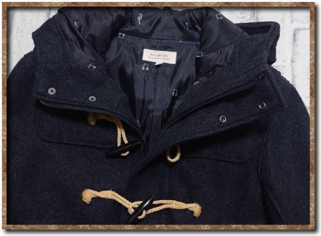 ヒロミチナカノ ショート丈ダッフルコート チャコール < ブランド ヒロミチナカノ ショート丈ダッフルコート チャコール < ブランドの