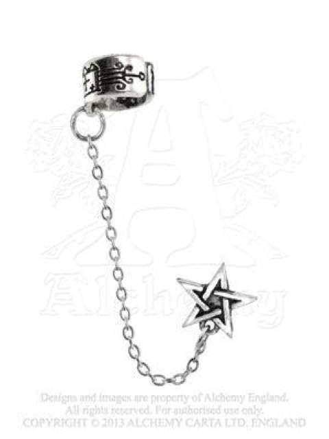 ALCHEMY GOTHIC: Pentagram Cuff Stud 五芒星 < 女性アクセサリー/時計  ALCHEMY GOTHIC: Pentagram Cuff Stud 五芒星 < 女性アクセサリー/時計の