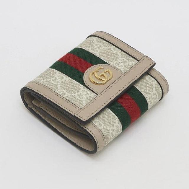 ◆ 本物 新品同様 ◆ GUCCI グッチ オフィディア 2つ折り 財布 GGスプリーム レザー 保存袋 箱 人気 598662 < ブランド  ◆ 本物 新品同様 ◆ GUCCI グッチ オフィディア 2つ折り 財布 GGスプリーム レザー 保存袋 箱 人気 598662 < ブランドの