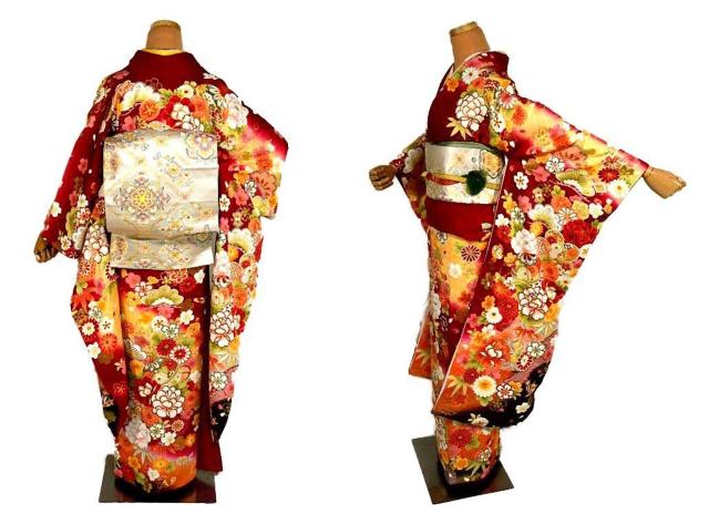 【最高峰】新品同様 暈し染め 金彩 金駒シシュウ 花尽くし 舞桜 毬 宝尽くし 振袖 身丈170cm 裄丈67cm T3474 < 女性ファッション  【最高峰】新品同様 暈し染め 金彩 金駒シシュウ 花尽くし 舞桜 毬 宝尽くし 振袖 身丈170cm 裄丈67cm T3474 < 女性ファッションの