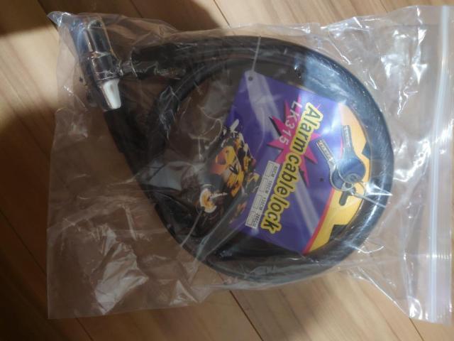 ★極太★ ワイヤー キーロック センサー 警報付き 大音量 自転車 2m < レジャー/スポーツ  ★極太★ ワイヤー キーロック センサー 警報付き 大音量 自転車 2m < レジャー/スポーツの