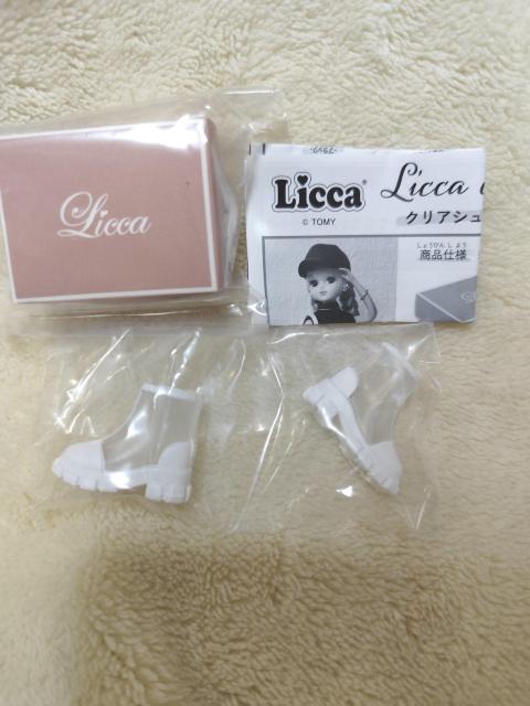 リカちゃん シューズコレクション クリアブーツ(ホワイト) < ホビー リカちゃん シューズコレクション クリアブーツ(ホワイト) < ホビーの