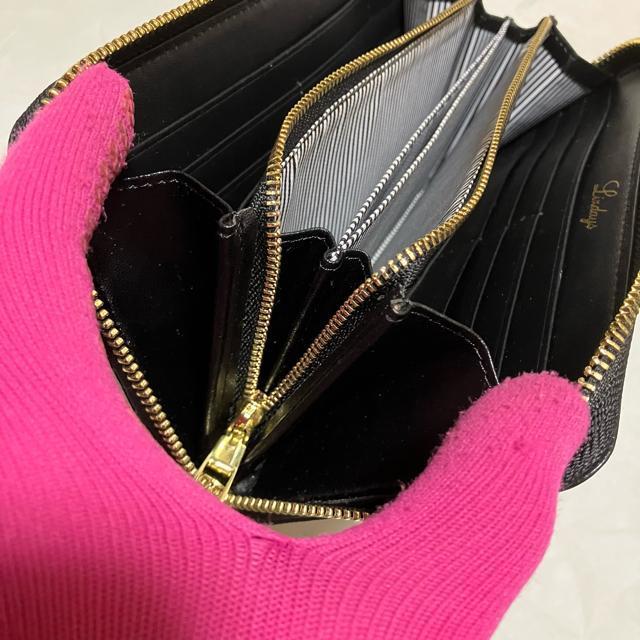 【美品】【LIZDAYS / リズデイズ】 レザー / ラウンドジップ 長財布 < 女性ファッション 【美品】【LIZDAYS / リズデイズ】 レザー / ラウンドジップ 長財布 < 女性ファッションの