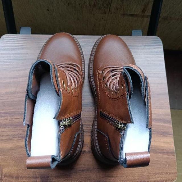 �V�i 22.5cm ���f�B�[�X �u�[�c �u���E�� ���� �V���[�Y �V���[�g�u�[�c �� �����t�@�b�V������ 