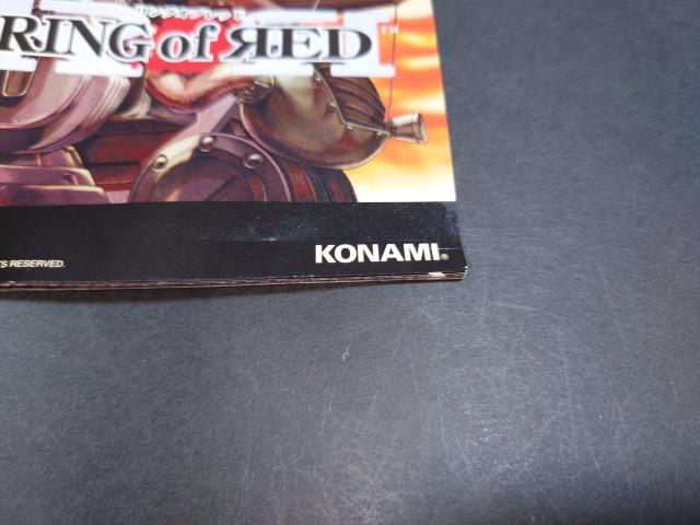 PS2 �����O�I�u���b�h / RING of RED �� �Q�[���{��/�\�t�g�� 