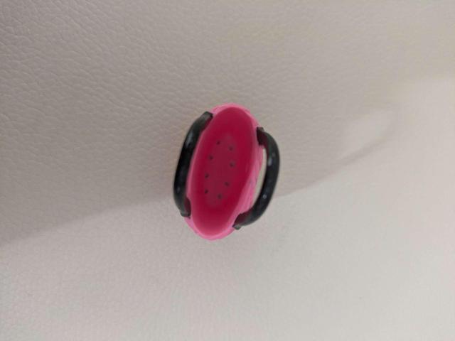 リカちゃん ブライス バービー などに! ドール用 ミニチュアかごバッグ ピンク ハンドル黒 < おもちゃ リカちゃん ブライス バービー などに! ドール用 ミニチュアかごバッグ ピンク ハンドル黒 < おもちゃの