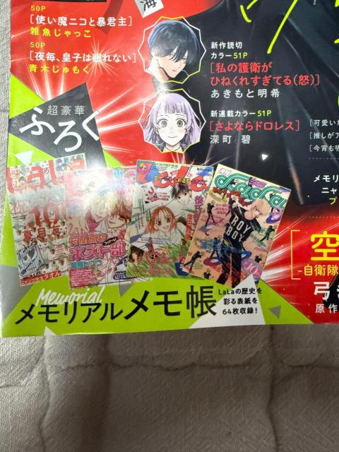 LaLa 雑誌 付録 メモリアルメモ帳 LaLaの歴史を彩る表紙 64枚収録 | 本