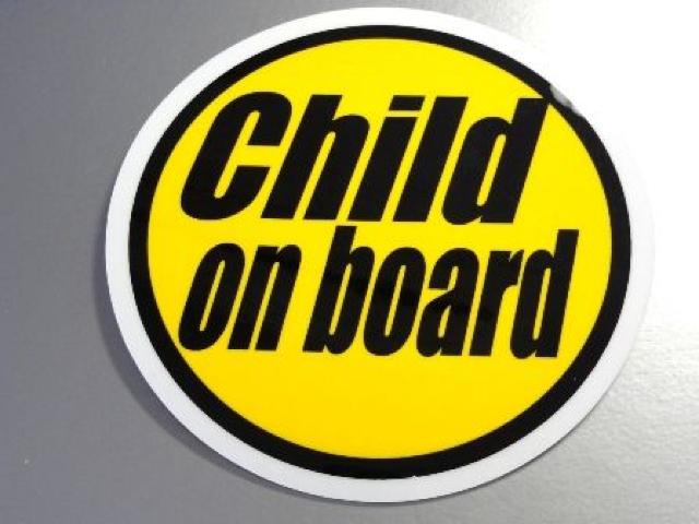 Child on boardイエローステッカー/子供が乗ってます < 自動車/バイク Child on boardイエローステッカー/子供が乗ってます < 自動車/バイク