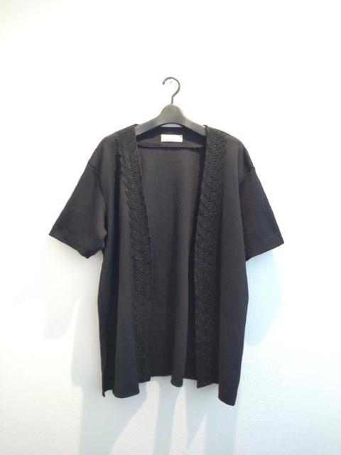 ブラック ゆったり オープンフロント お花 長袖 カーディガン < 女性ファッション  ブラック ゆったり オープンフロント お花 長袖 カーディガン  < 女性ファッションの