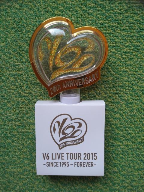*V6☆LIVE TOUR 2015―SINCE1995〜FOREVER―20th ANNIVERSARY!ペンライト♪ < タレントグッズ  *V6☆LIVE TOUR 2015―SINCE1995〜FOREVER―20th ANNIVERSARY!ペンライト♪  < タレントグッズの