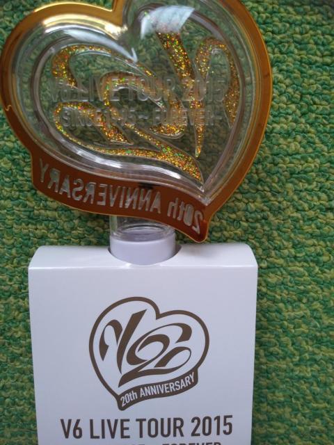 *V6☆LIVE TOUR 2015―SINCE1995〜FOREVER―20th ANNIVERSARY!ペンライト♪ < タレントグッズ  *V6☆LIVE TOUR 2015―SINCE1995〜FOREVER―20th ANNIVERSARY!ペンライト♪ < タレントグッズの