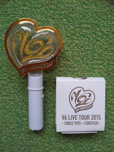 *V6☆LIVE TOUR 2015―SINCE1995〜FOREVER―20th ANNIVERSARY!ペンライト♪ < タレントグッズ  *V6☆LIVE TOUR 2015―SINCE1995〜FOREVER―20th ANNIVERSARY!ペンライト♪ < タレントグッズの