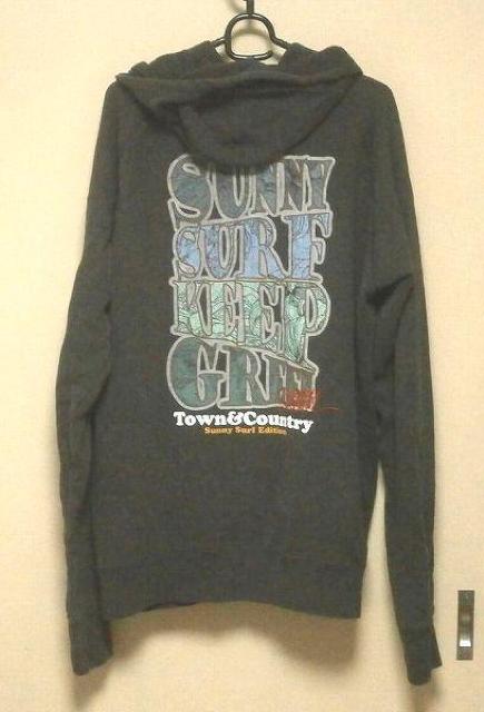 ◆TOWN&COUNTRY タウン&カントリー パーカー L sunny surf edition < 男性ファッション  ◆TOWN&COUNTRY タウン&カントリー パーカー L sunny surf edition < 男性ファッションの