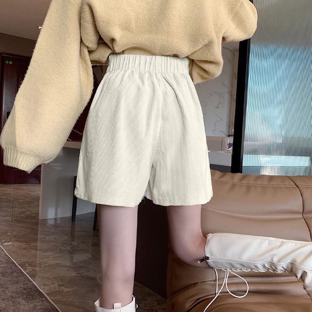 送料無料 新品 コーデュロイ ショートパンツ レディース < 女性ファッション  送料無料 新品 コーデュロイ ショートパンツ レディース < 女性ファッションの