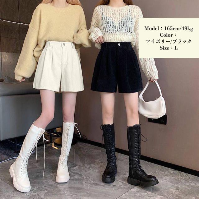 送料無料 新品 コーデュロイ ショートパンツ レディース < 女性ファッション  送料無料 新品 コーデュロイ ショートパンツ レディース < 女性ファッションの