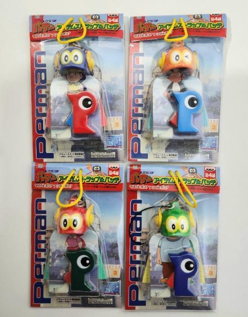 パーマン 藤子不二雄 アイテムストラップ&バッヂ 全4種類セット < アニメ/コミック/キャラクター パーマン 藤子不二雄 アイテムストラップ&バッヂ 全4種類セット < アニメ/コミック/キャラクターの