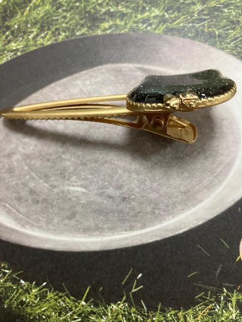 ハンドメイド レジン ねこ型 ヘアクリップ < 女性ファッション  ハンドメイド レジン ねこ型 ヘアクリップ < 女性ファッションの