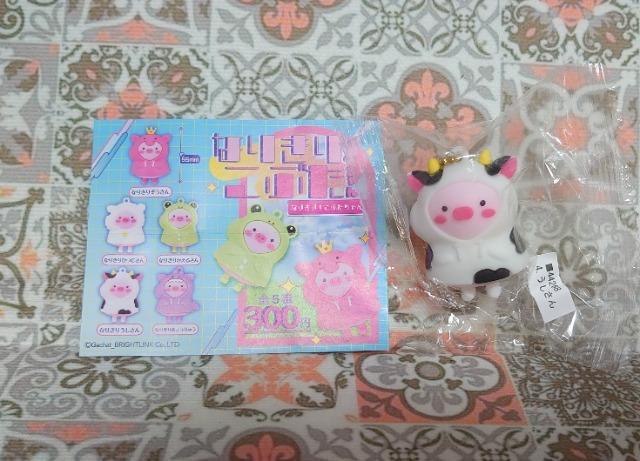 【定形外送料】ガチャガチャ◯『なりきり!こぶたちゃん』なりきり牛さん < ホビー  【定形外送料】ガチャガチャ◯『なりきり!こぶたちゃん』なりきり牛さん  < ホビーの