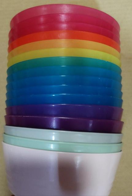 IKEA カラフルプラスチックボウル16個セット < インテリア/ライフ  IKEA カラフルプラスチックボウル16個セット  < インテリア/ライフの