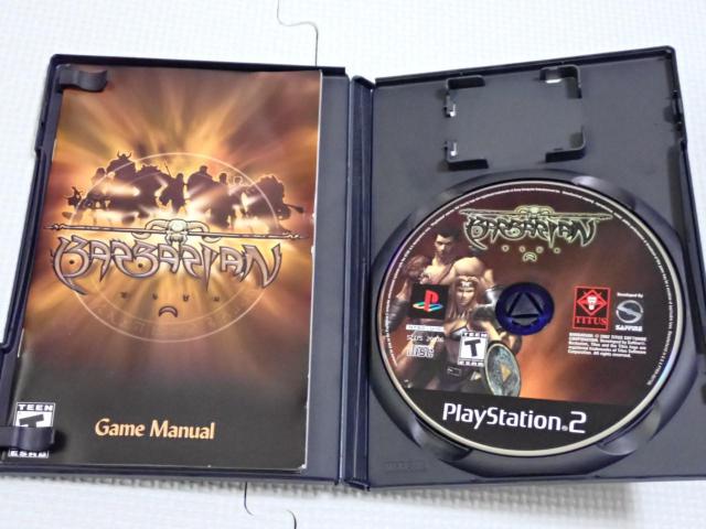PS2BARBARIAN CO kĔŁtEtE\tgt  Q[{/\tg 