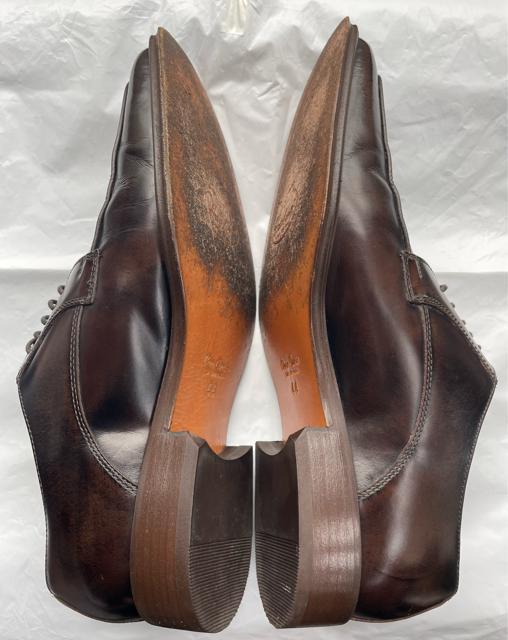 美品 イタリア製【HAWKINS】ホーキンス ビジネスシューズ U-TIP DK.BROWN 44 (28cm) ITALY製 < 男性ファッション 美品 イタリア製【HAWKINS】ホーキンス ビジネスシューズ U-TIP DK.BROWN 44 (28cm) ITALY製 < 男性ファッションの