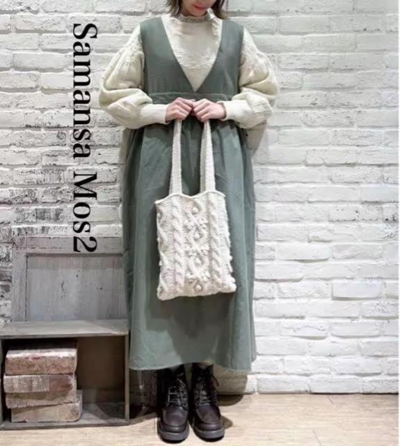 �V�i�@Samansa Mos2�� �e���{��V�l�b�N�W�����p�[�X�J�[�g �� �����t�@�b�V������ 