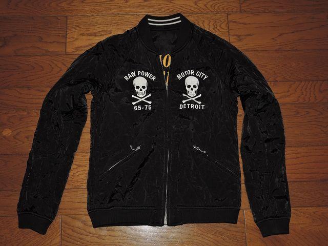 HYSTERIC GLAMOURヒステリックグラマーリバーシブルスカジャン黒 < ブランド  HYSTERIC GLAMOURヒステリックグラマーリバーシブルスカジャン黒 < ブランドの