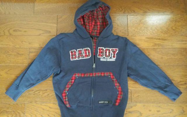 新品 BAD BOY 裏起毛 ネイビー < キッズ/ベビー 新品 BAD BOY 裏起毛 ネイビー < キッズ/ベビーの