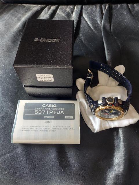 G-SHOCK ガルフマスター GWN-1000F-2AJF  美品 ソーラーGPS < ブランド  G-SHOCK ガルフマスター GWN-1000F-2AJF  美品 ソーラーGPS < ブランドの