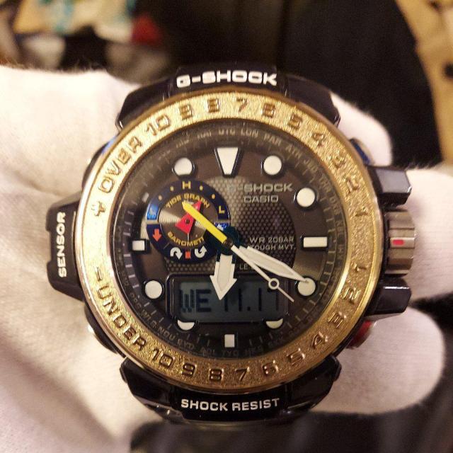 G-SHOCK ガルフマスター GWN-1000F-2AJF  美品 ソーラーGPS < ブランド  G-SHOCK ガルフマスター GWN-1000F-2AJF  美品 ソーラーGPS < ブランドの