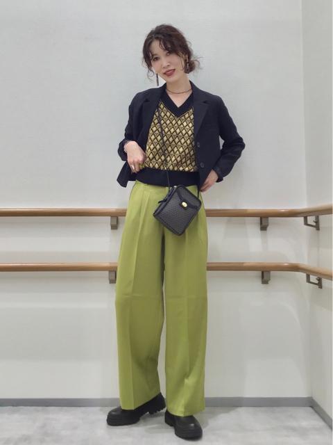 GU ジャカードベスト(ダイヤ) < ブランド  GU ジャカードベスト(ダイヤ) < ブランドの