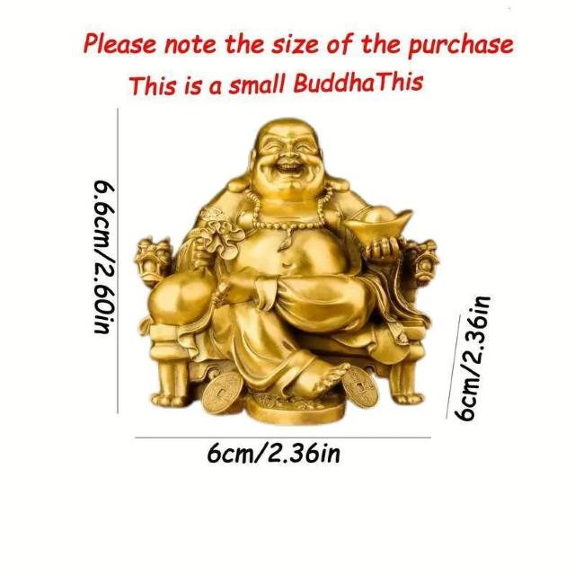 超お買い得990円★樹脂製 статуя、幸運と幸福のために皇帝の龍の椅子に座って笑う、真鍮製の статуя と彫刻、家の装飾 < インテリア/ライフ  超お買い得990円★樹脂製 статуя、幸運と幸福のために皇帝の龍の椅子に座って笑う、真鍮製の статуя と彫刻、家の装飾 < インテリア/ライフの