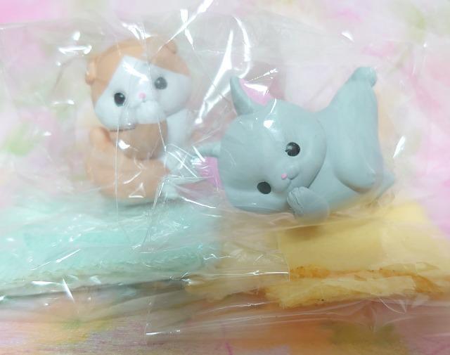 【定形外送料】ガチャガチャ○『うちのコのいちにち』猫2匹セット < ホビー  【定形外送料】ガチャガチャ○『うちのコのいちにち』猫2匹セット < ホビーの