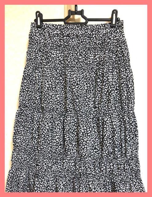 ☆今期新品☆レオパード柄ギャザーシャーリングフレアロングスカートLP☆ < 女性ファッション ☆今期新品☆レオパード柄ギャザーシャーリングフレアロングスカートLP☆ < 女性ファッションの
