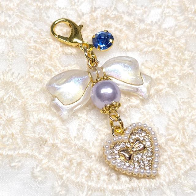 ハンドメイド☆ファスナーチャーム☆キラキラハート☆クリア < 女性ファッション  ハンドメイド☆ファスナーチャーム☆キラキラハート☆クリア  < 女性ファッションの