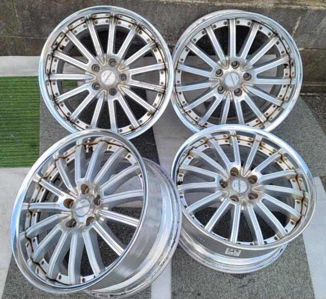 WORK VARIANZA W4Sアルミホイール18インチ8.5J+38 9.5J+38 PCD114.3 5穴 ホイールのみ4本 < 自動車/バイク WORK VARIANZA W4Sアルミホイール18インチ8.5J+38 9.5J+38 PCD114.3 5穴 ホイールのみ4本 < 自動車/バイク