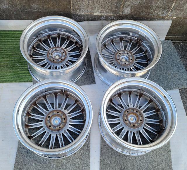 WORK VARIANZA W4Sアルミホイール18インチ8.5J+38 9.5J+38 PCD114.3 5穴 ホイールのみ4本 < 自動車/バイク WORK VARIANZA W4Sアルミホイール18インチ8.5J+38 9.5J+38 PCD114.3 5穴 ホイールのみ4本 < 自動車/バイク