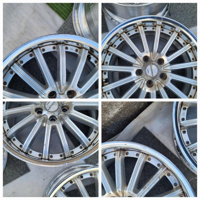 WORK VARIANZA W4Sアルミホイール18インチ8.5J+38 9.5J+38 PCD114.3 5穴 ホイールのみ4本 < 自動車/バイク WORK VARIANZA W4Sアルミホイール18インチ8.5J+38 9.5J+38 PCD114.3 5穴 ホイールのみ4本 < 自動車/バイク