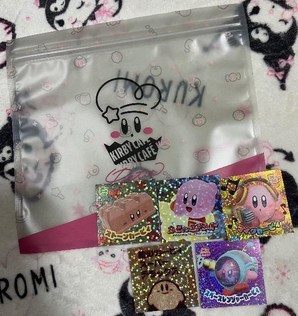 星のカービィ★ジッパーバッグ ステッカーシール5枚セット★ < おもちゃ  星のカービィ★ジッパーバッグ ステッカーシール5枚セット★  < おもちゃの