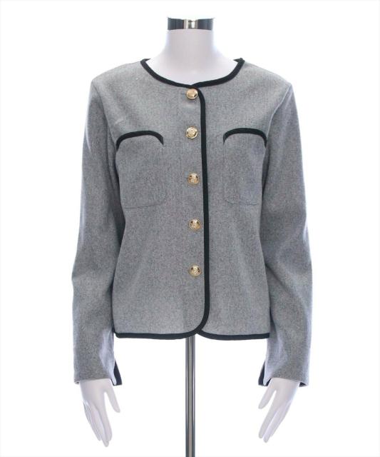 配色パイピングポケット付きジャケット < ブランド  配色パイピングポケット付きジャケット < ブランドの