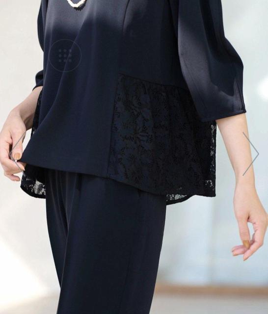 any FAM 洗濯機可 レース切替デザイントップス < ブランド any FAM 洗濯機可 レース切替デザイントップス < ブランドの