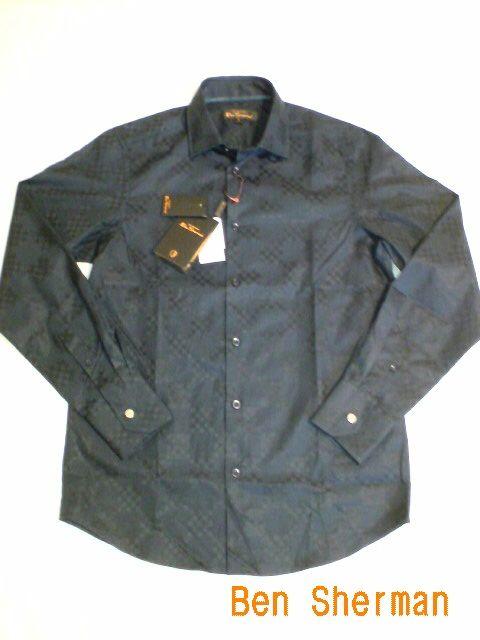 □Ben Sherman/ベンシャーマン カフス LS シャツ/メンズ☆新品 < 男性ファッション  □Ben Sherman/ベンシャーマン カフス LS シャツ/メンズ☆新品 < 男性ファッションの