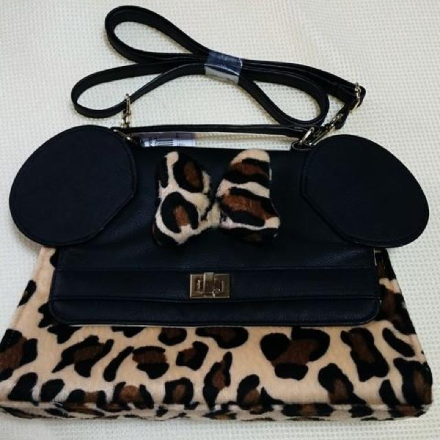 ディズニーシー購入/ 豹柄 (ヒョウ柄) 2way  【大】新品/レオパ < 女性ファッション  ディズニーシー購入/ 豹柄 (ヒョウ柄) 2way  【大】新品/レオパ  < 女性ファッションの