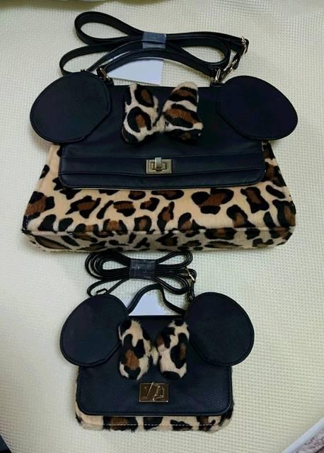 ディズニーシー購入/ 豹柄 (ヒョウ柄) 2way  【大】新品/レオパ < 女性ファッション  ディズニーシー購入/ 豹柄 (ヒョウ柄) 2way  【大】新品/レオパ < 女性ファッションの
