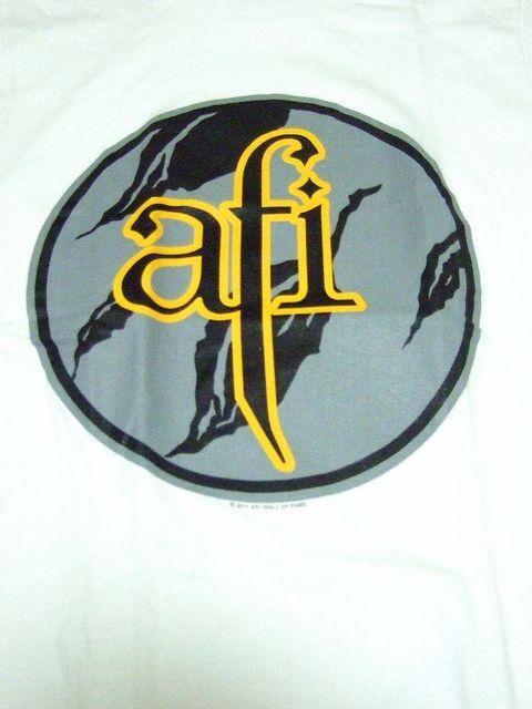 ★ロックTシャツ★A.F.I.★AFIロゴ★プリントTシャツ★ < 男性ファッション  ★ロックTシャツ★A.F.I.★AFIロゴ★プリントTシャツ★ < 男性ファッションの