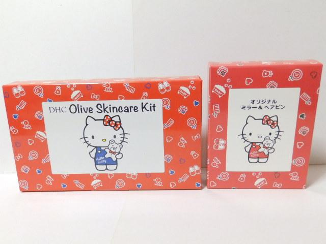 【DHC】キティちゃん《New》オリーブ スキンケア キット*ミラー&ヘアピン<未開封> < ブランド 【DHC】キティちゃん《New》オリーブ スキンケア キット*ミラー&ヘアピン<未開封> < ブランドの