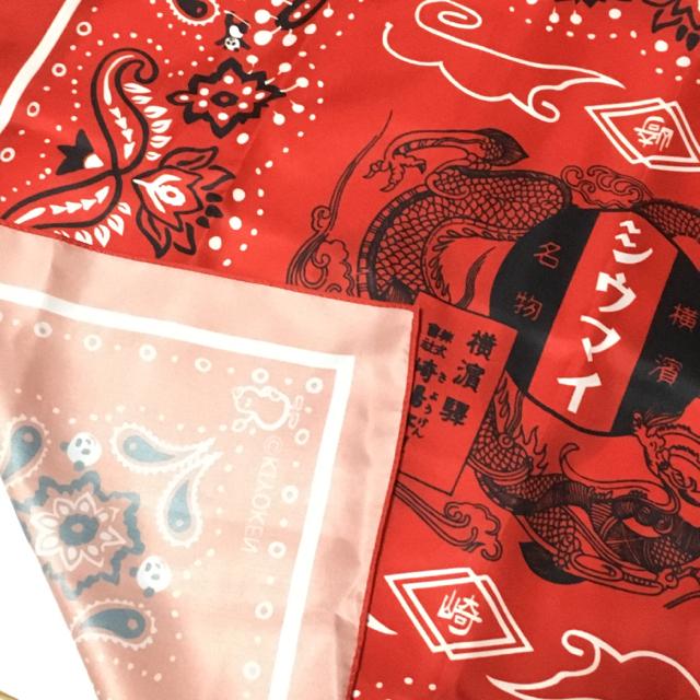 GU・崎陽軒×ケイタマルヤマ・パンダペイズリー柄バンダナ < ブランド GU・崎陽軒×ケイタマルヤマ・パンダペイズリー柄バンダナ < ブランドの