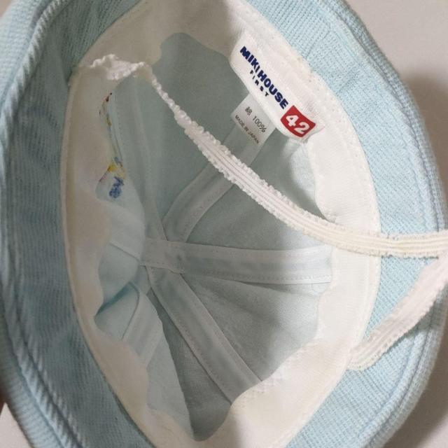 美品☆ミキハウス ベビー キッズ 帽子 < キッズ/ベビー 美品☆ミキハウス ベビー キッズ 帽子 < キッズ/ベビーの
